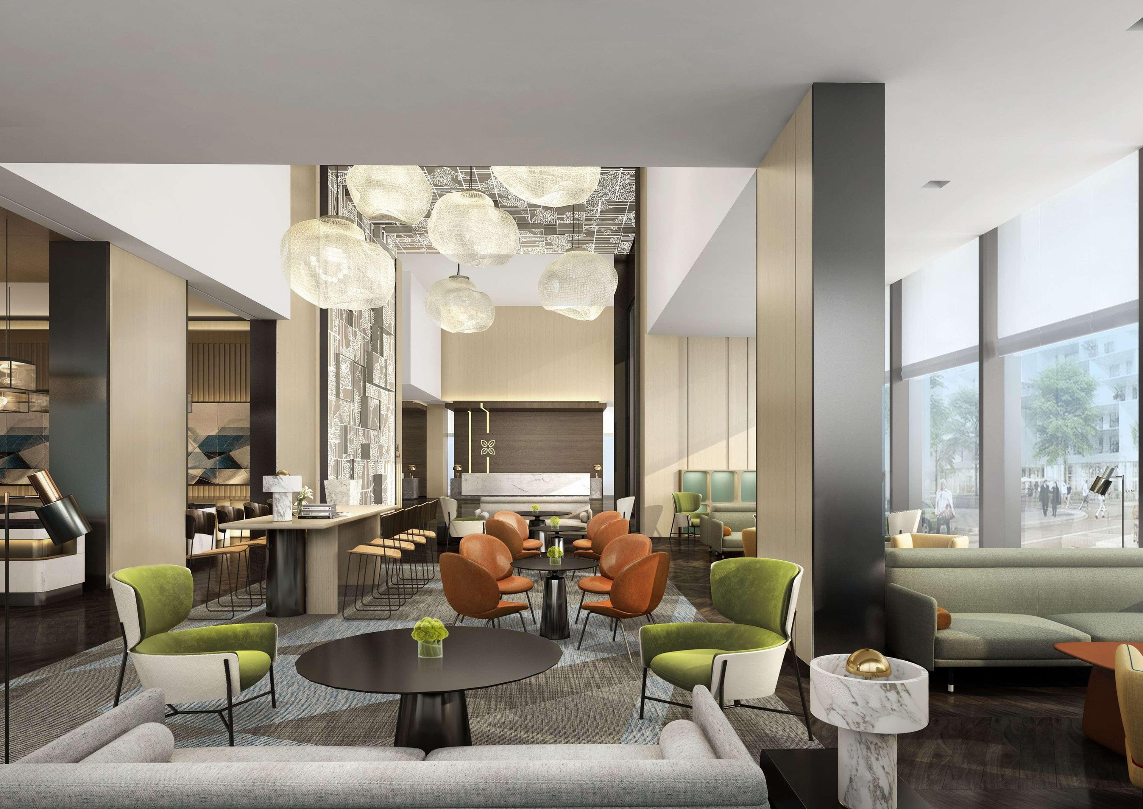 Hilton Garden Inn Shenzhen World Exhibition & Convention Center ภายนอก รูปภาพ