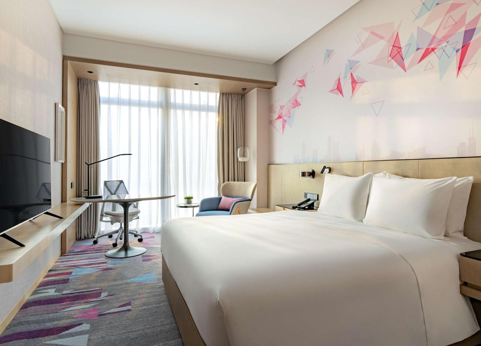 Hilton Garden Inn Shenzhen World Exhibition & Convention Center ภายนอก รูปภาพ