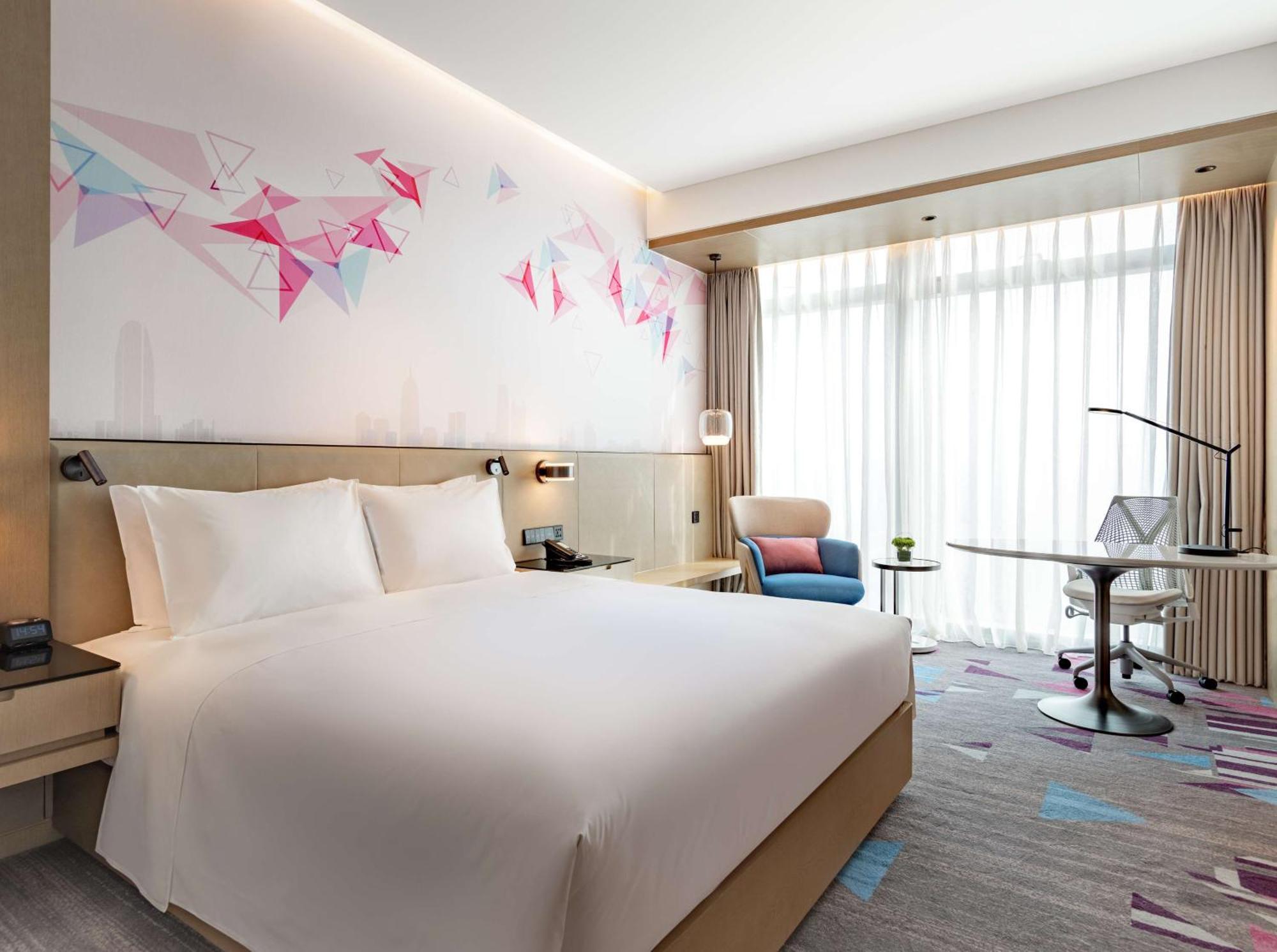 Hilton Garden Inn Shenzhen World Exhibition & Convention Center ภายนอก รูปภาพ