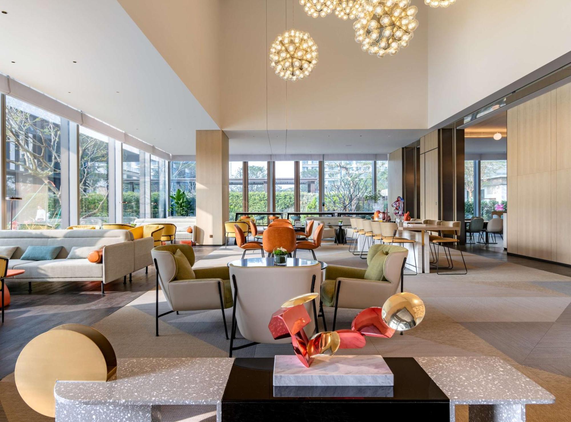 Hilton Garden Inn Shenzhen World Exhibition & Convention Center ภายนอก รูปภาพ